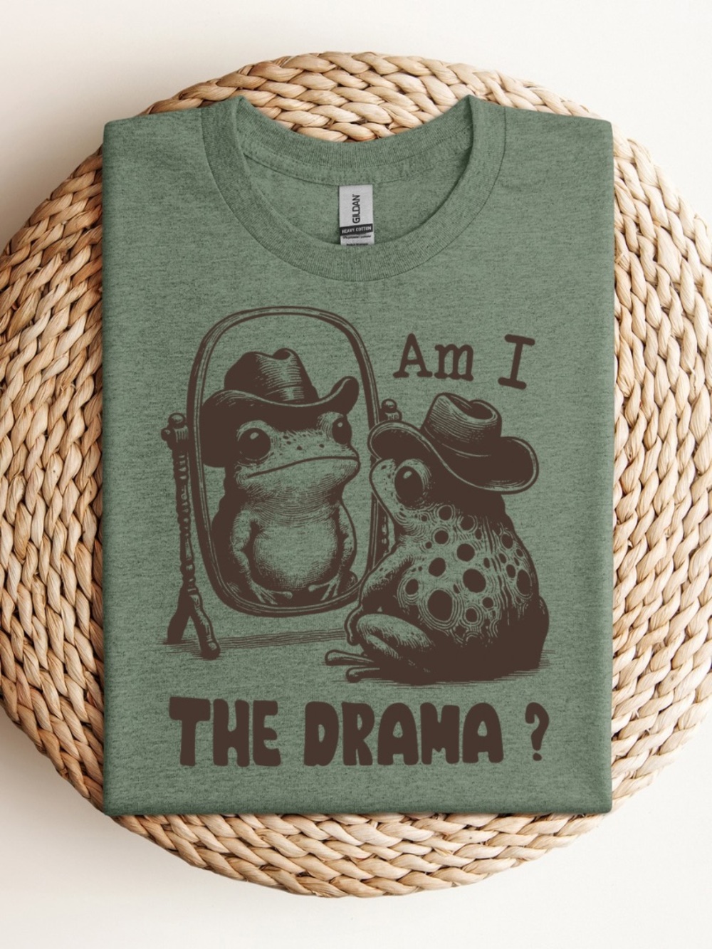 Dramatic Frog T-Shirt - Picture 2 of 2